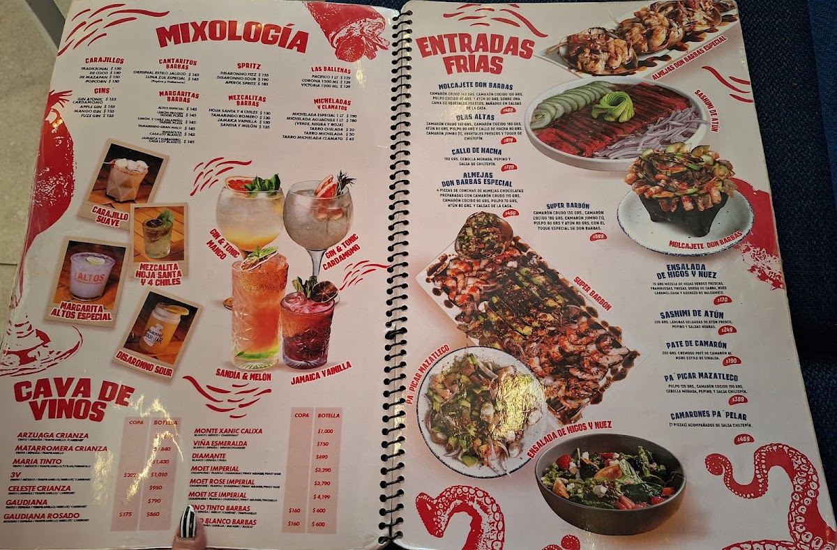Don Barbas Marisquería Menu - Image 2